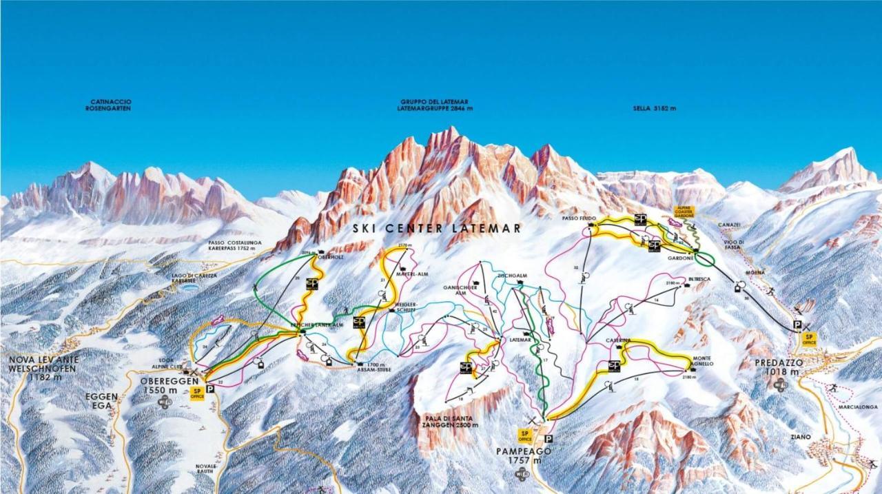 شقة Casa Gilda Val Di Fiemme - Dolomiti كافاليسِّ المظهر الخارجي الصورة